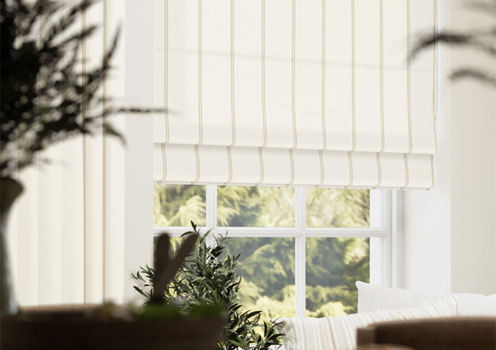 The British Stripe Co. Victoria, Dover No.1 - Twist&Fit Roman Blind - Image 5